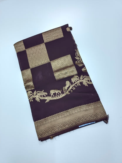 FANCY VISCOSE SILK SAREE
