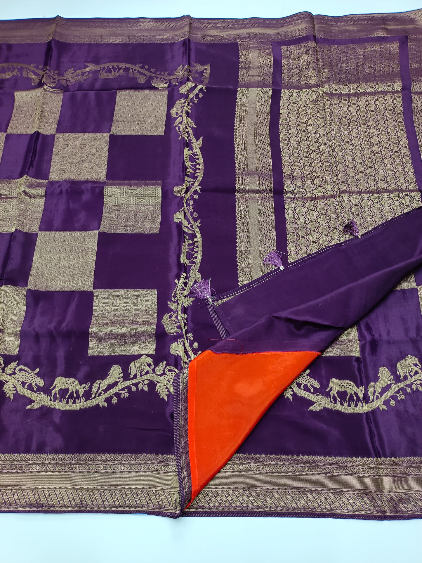 FANCY VISCOSE SILK SAREE
