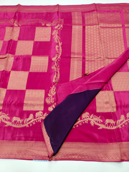 FANCY VISCOSE SILK SAREE