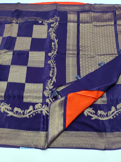 FANCY VISCOSE SILK SAREE