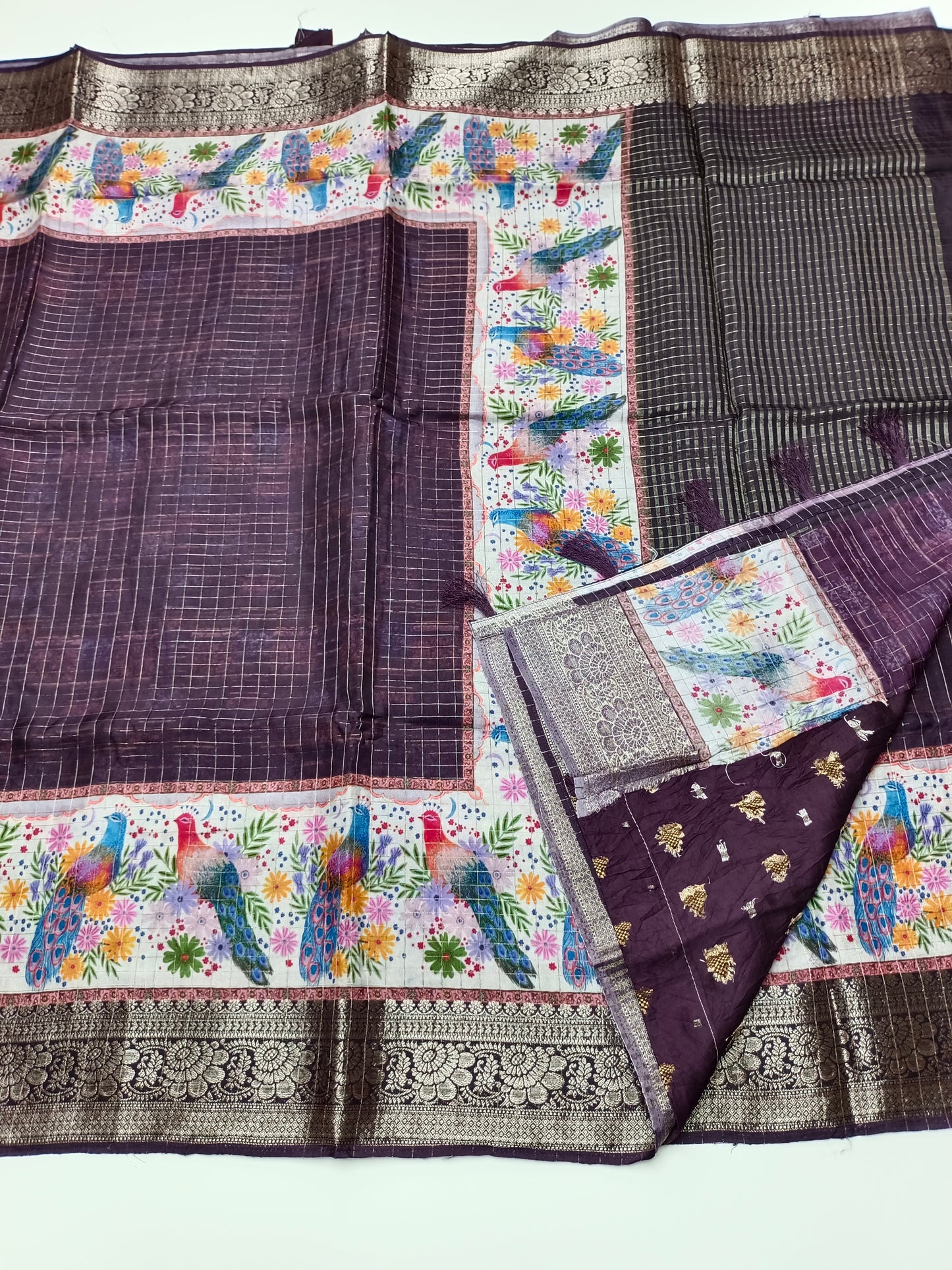 FANCY DOLA SILK  SAREE