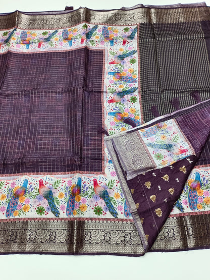 FANCY DOLA SILK  SAREE
