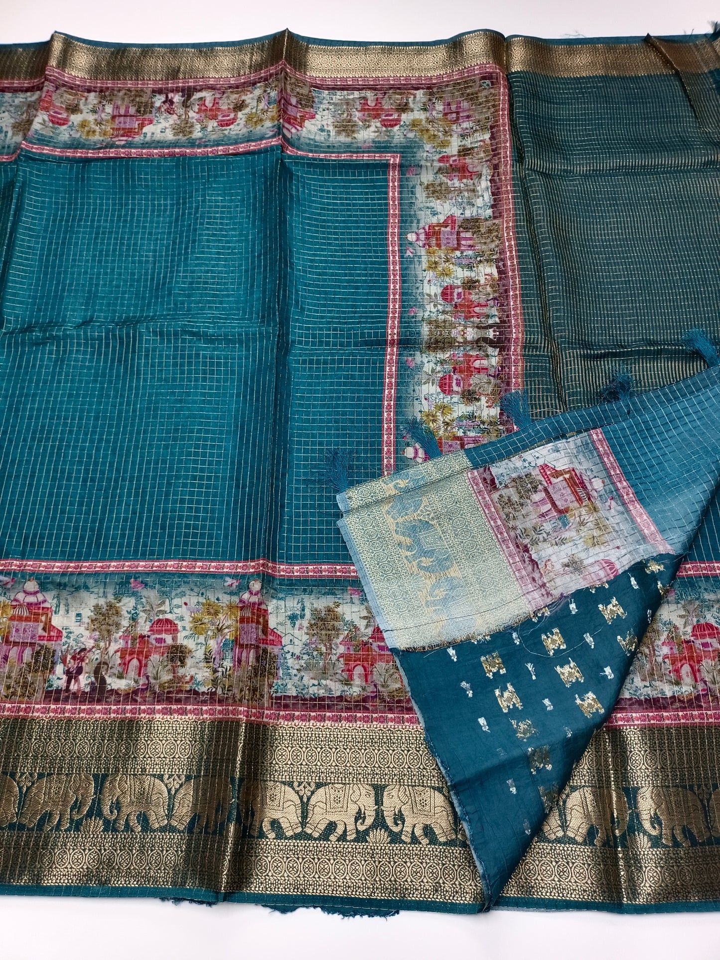 FANCY DOLA SILK  SAREE