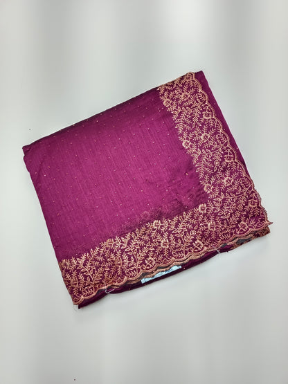 FANCY WORK SAREE