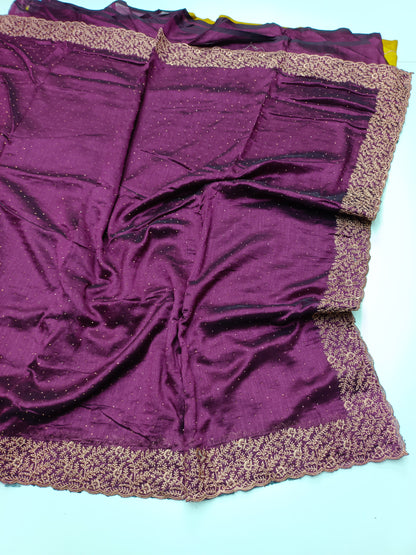 FANCY WORK SAREE