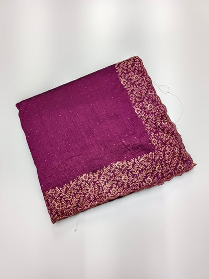FANCY WORK SAREE