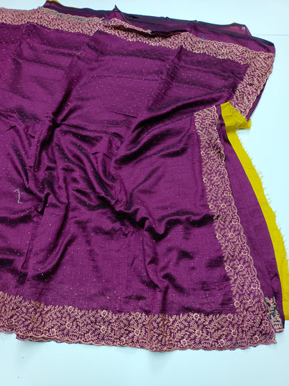 FANCY WORK SAREE