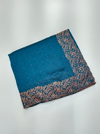 FANCY WORK SAREE