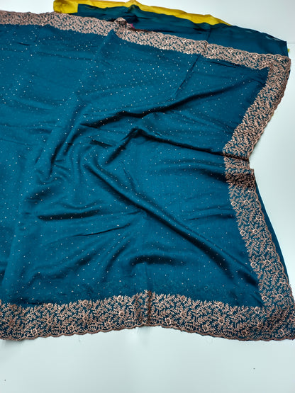 FANCY WORK SAREE