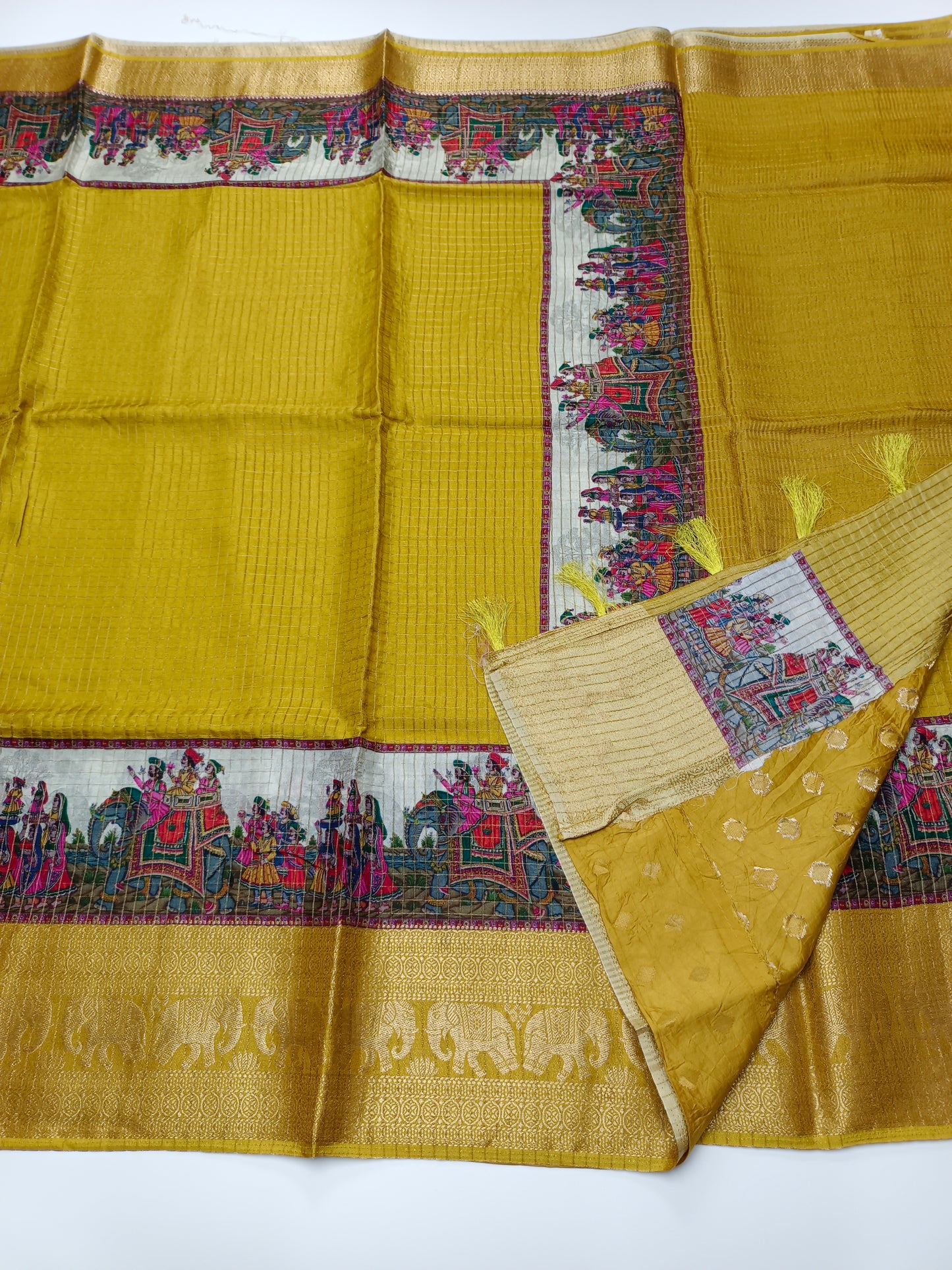 FANCY DOLA SILK  SAREE