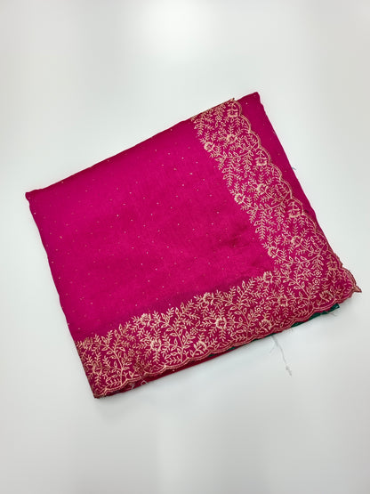 FANCY WORK SAREE