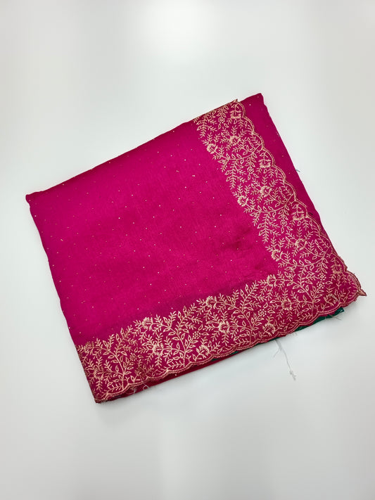 FANCY WORK SAREE