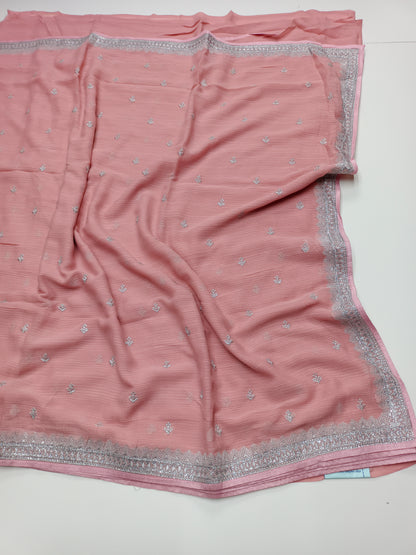 FANCY WORK SAREE