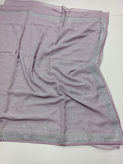 FANCY WORK SAREE