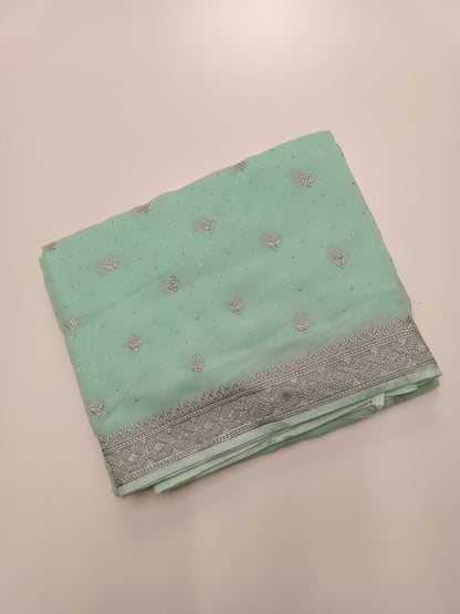 FANCY WORK SAREE