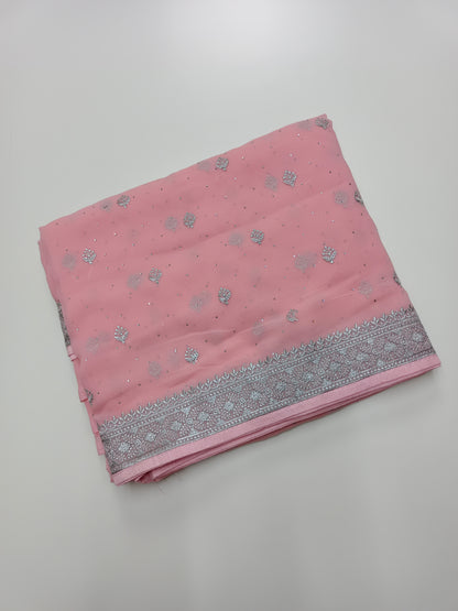 FANCY WORK SAREE
