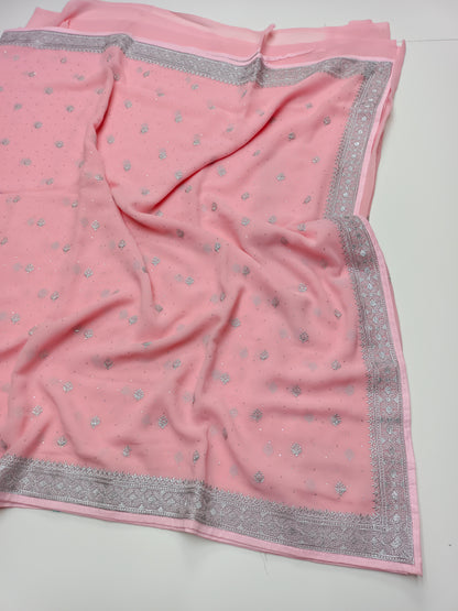 FANCY WORK SAREE