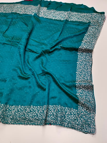 FANCY WORK SAREE