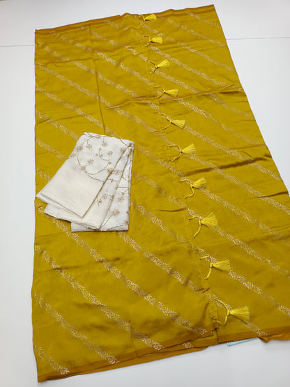 FANCY WORK SAREE