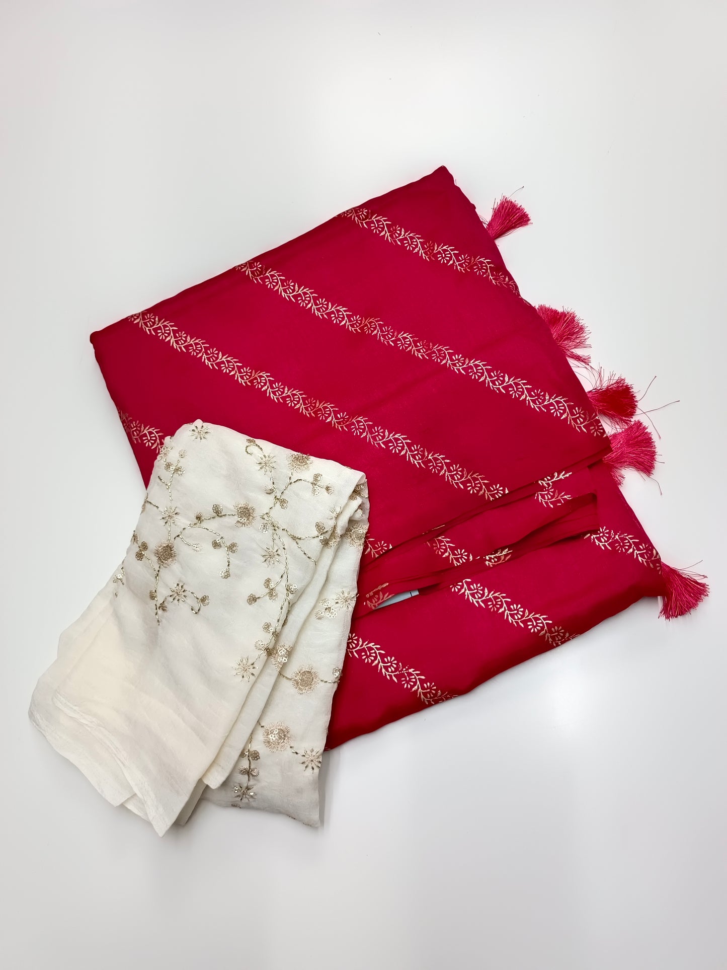 FANCY WORK SAREE