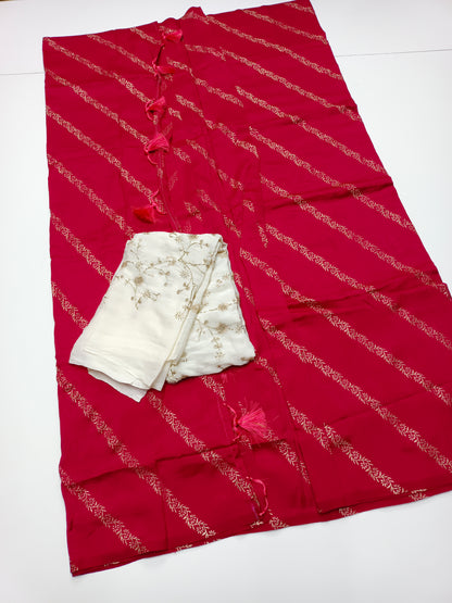 FANCY WORK SAREE