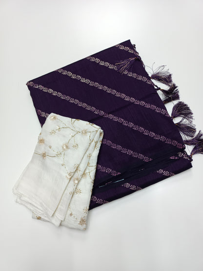 FANCY WORK SAREE