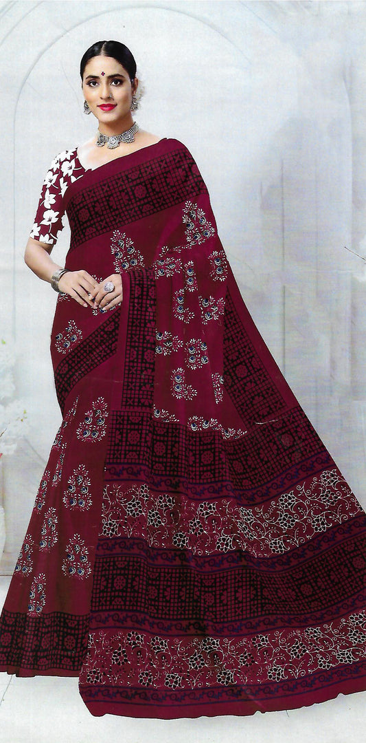 FANCY COTTON SAREE