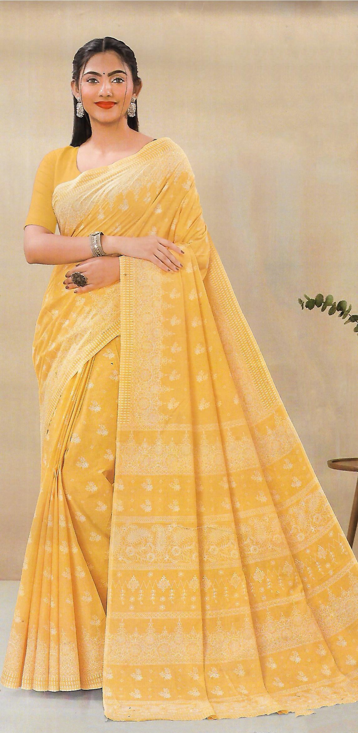 FANCY COTTON SAREE