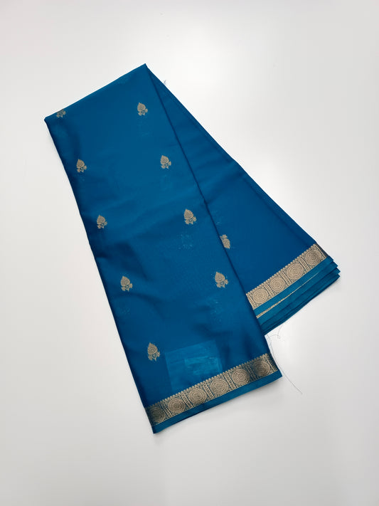 SEMI CREPE SILK SAREE