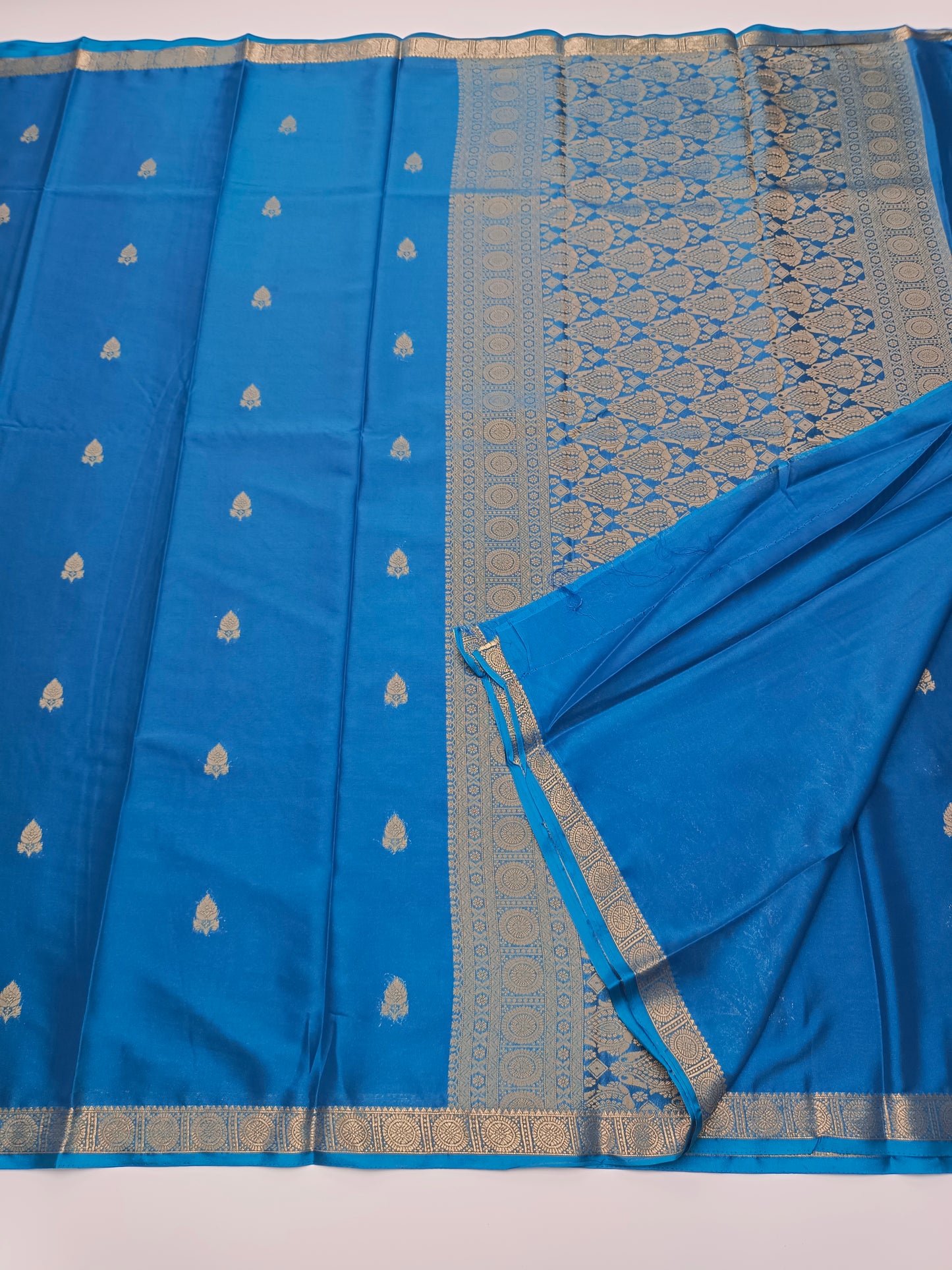 SEMI CREPE SILK SAREE