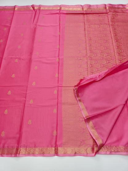 SEMI CREPE SILK SAREE