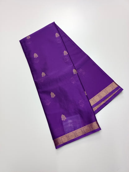 SEMI CREPE SILK SAREE