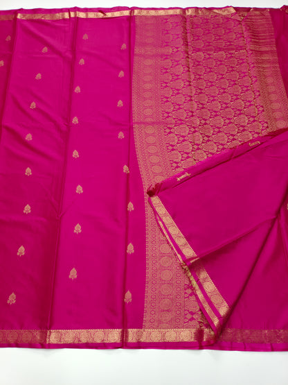 SEMI CREPE SILK SAREE