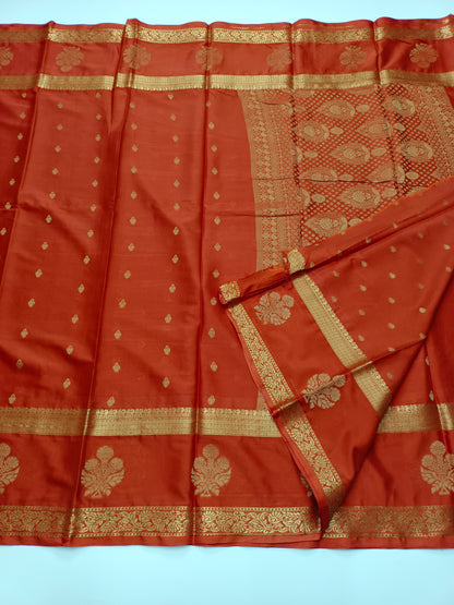 SEMI CREPE SILK SAREE