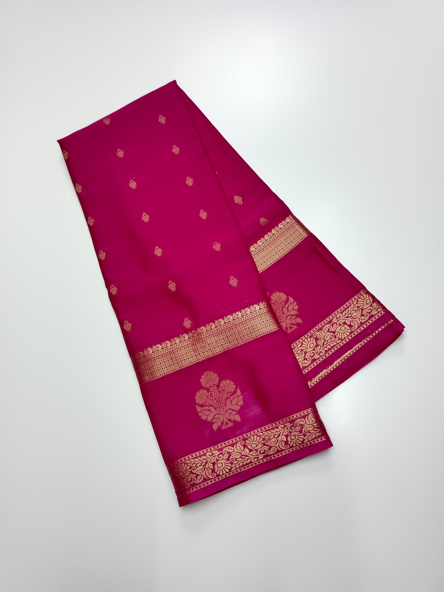 SEMI CREPE SILK SAREE