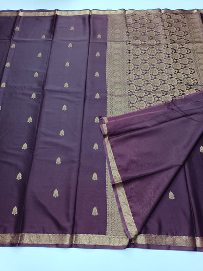 SEMI CREPE SILK SAREE