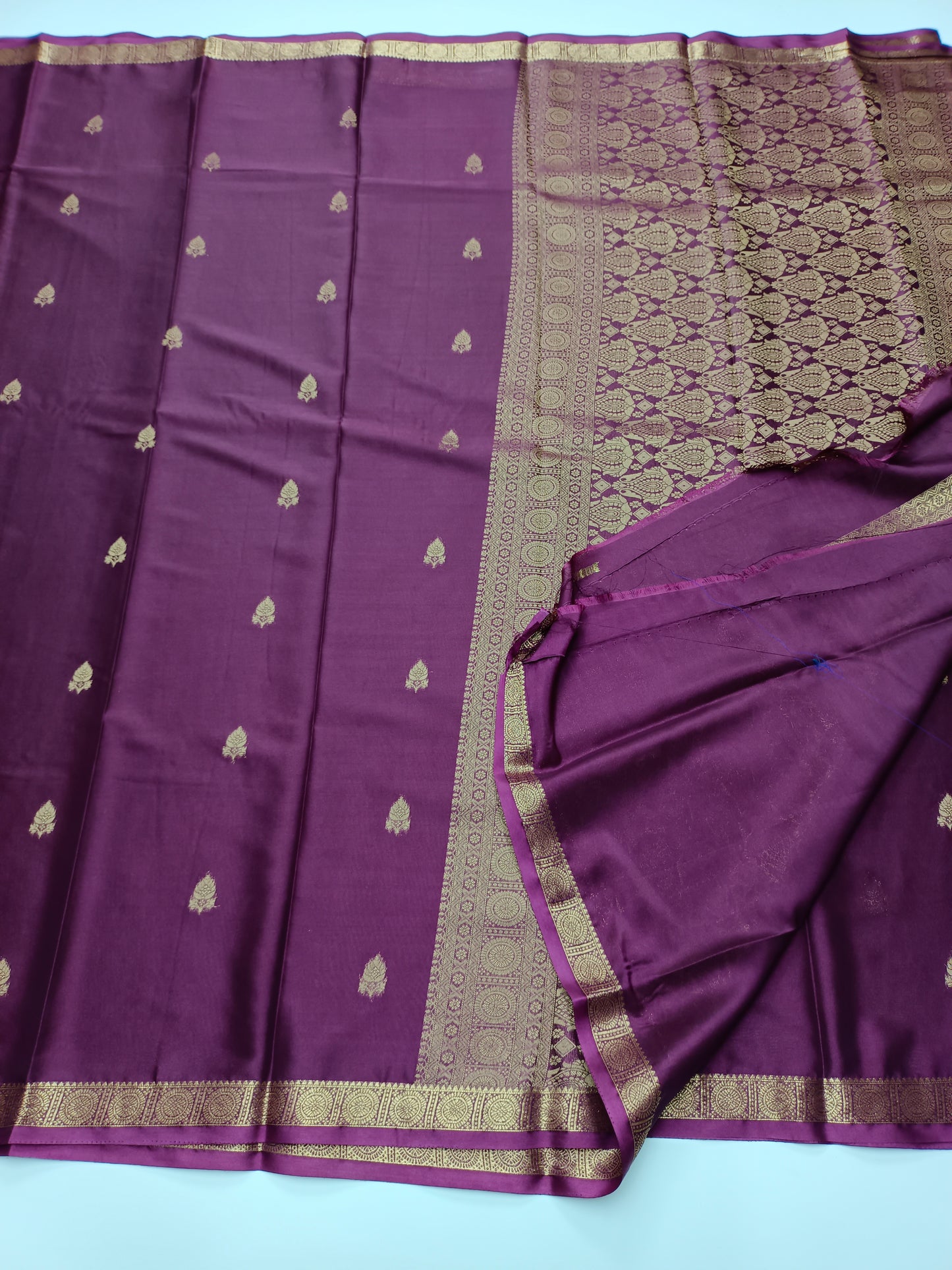 SEMI CREPE SILK SAREE