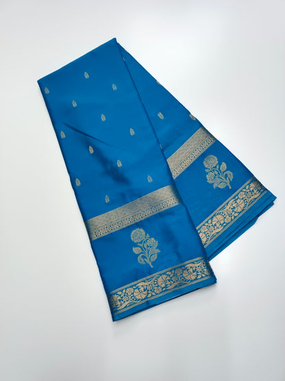 SEMI CREPE SILK SAREE