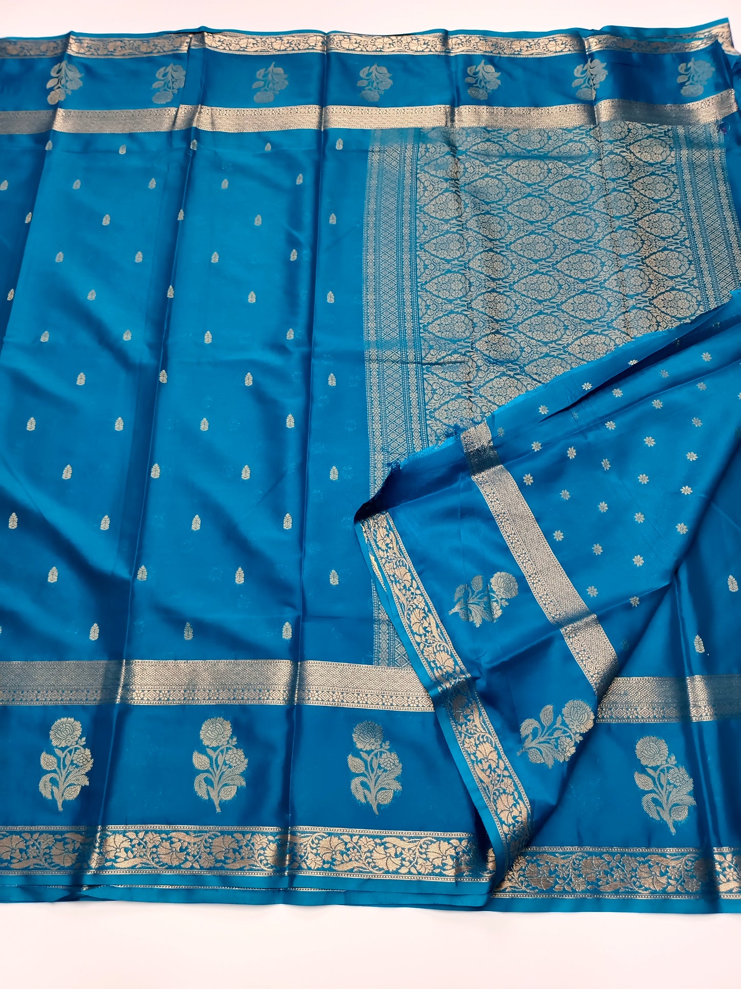 SEMI CREPE SILK SAREE