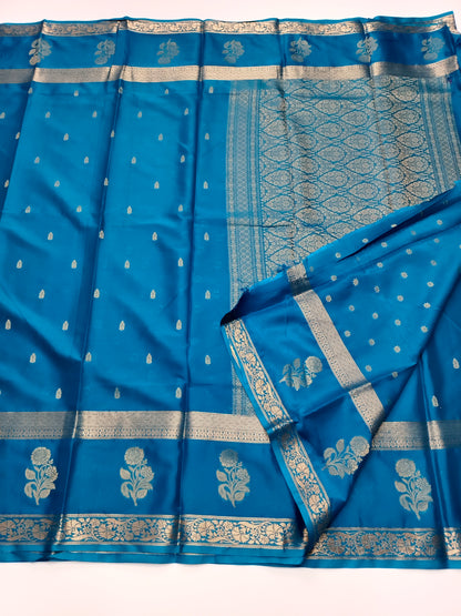 SEMI CREPE SILK SAREE