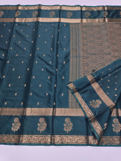 SEMI CREPE SILK SAREE