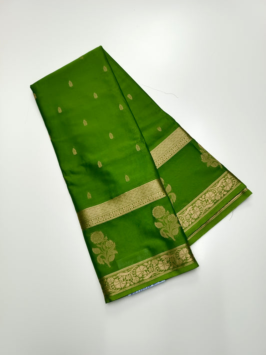 SEMI CREPE SILK SAREE