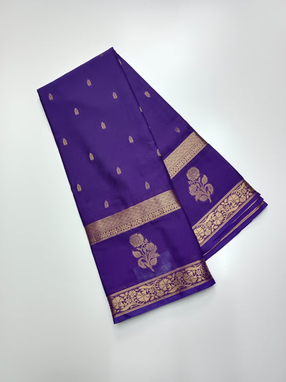 SEMI CREPE SILK SAREE
