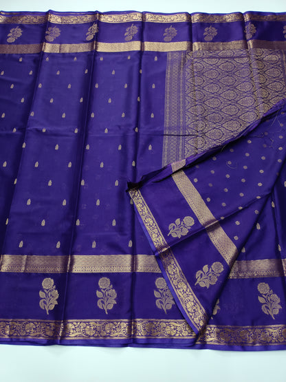 SEMI CREPE SILK SAREE