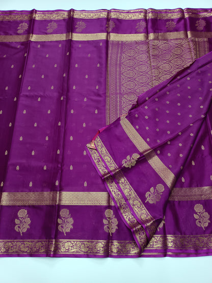 SEMI CREPE SILK SAREE
