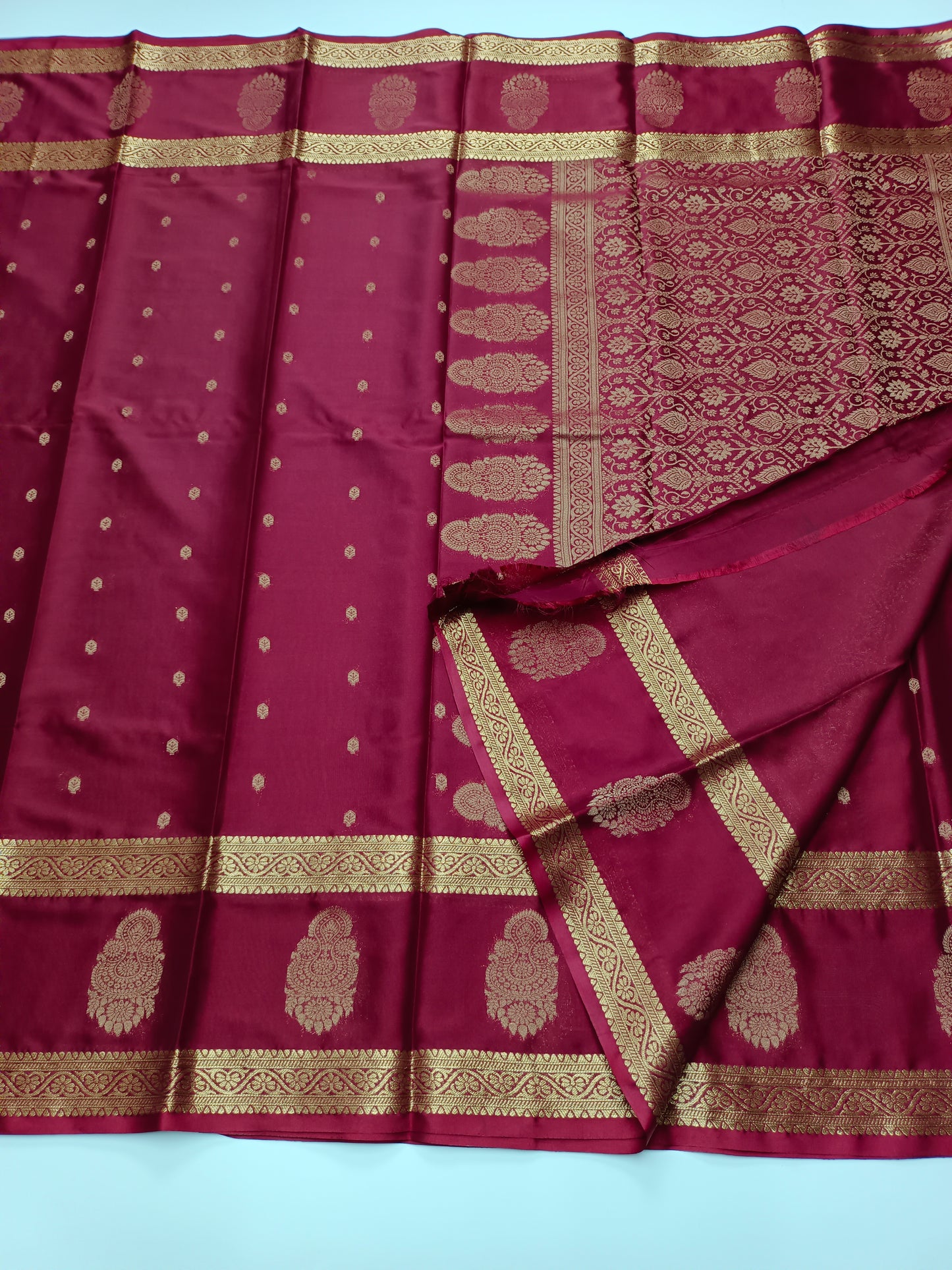 SEMI CREPE SILK SAREE