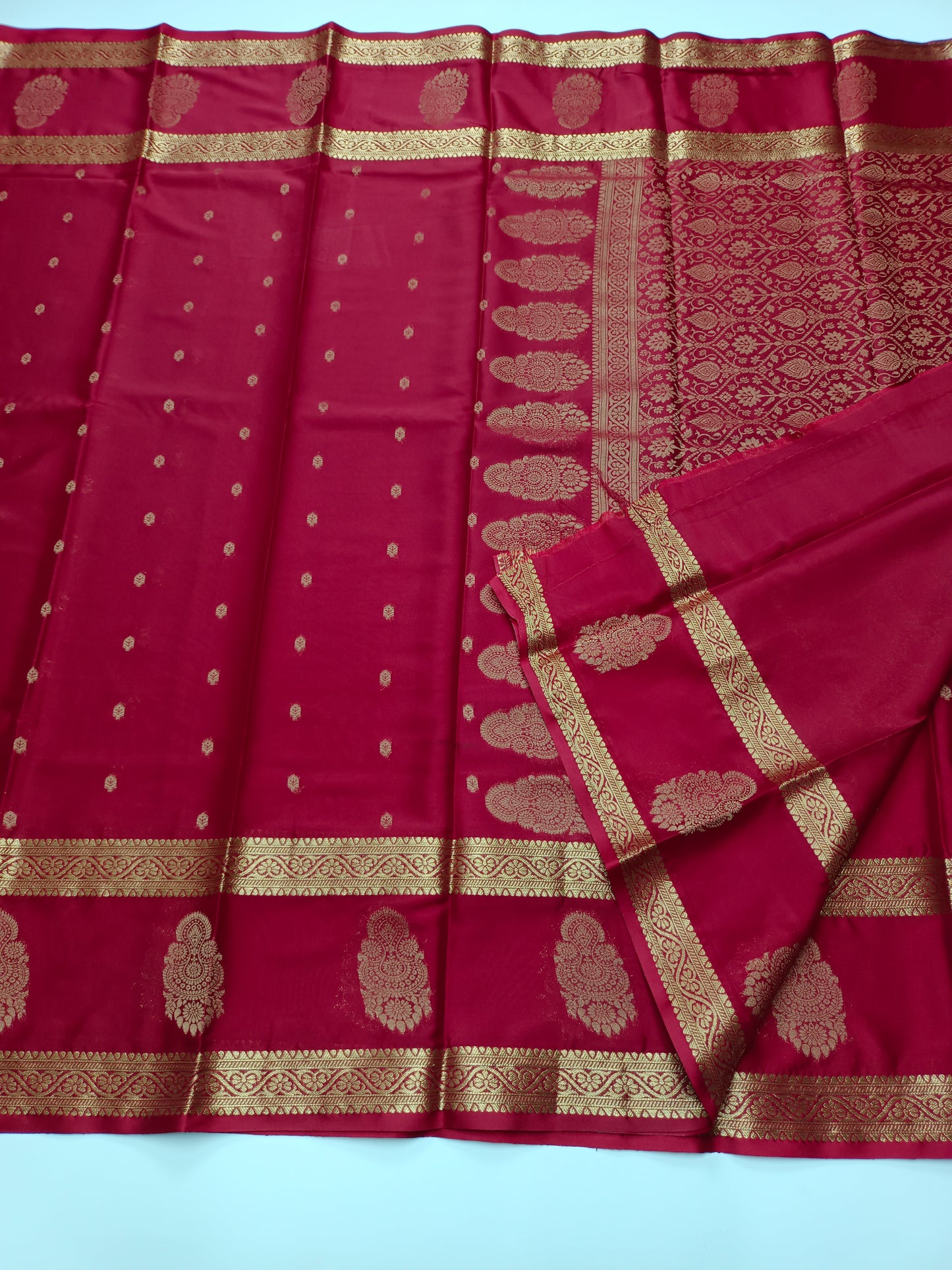 SEMI CREPE SILK SAREE