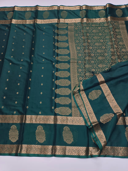 SEMI CREPE SILK SAREE