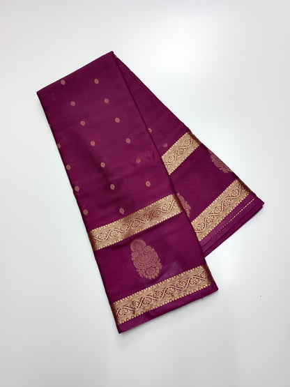 SEMI CREPE SILK SAREE