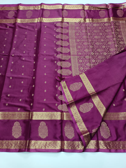 SEMI CREPE SILK SAREE